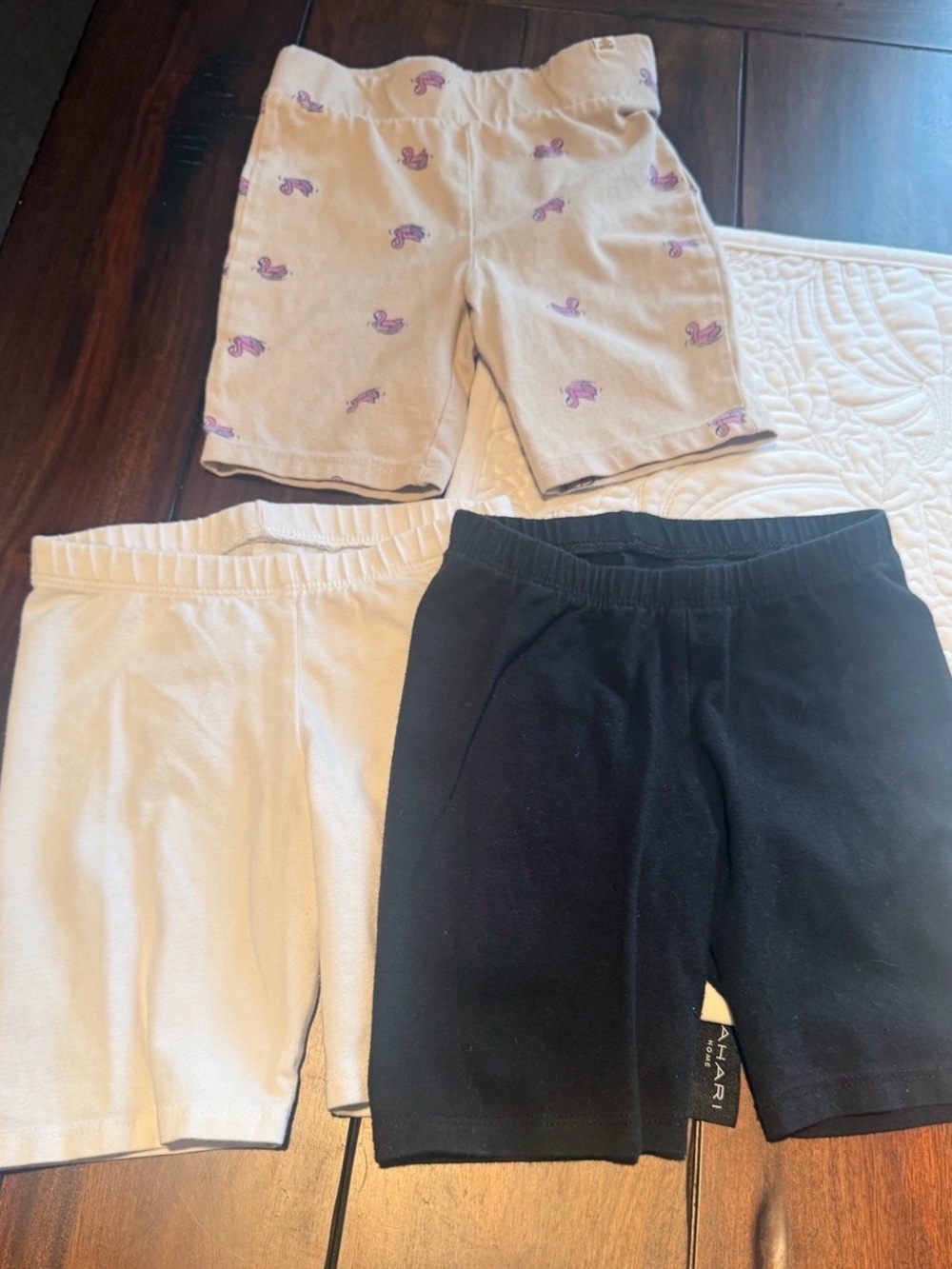 Girls 4T Bike Shorts Cotton Mixed Brands